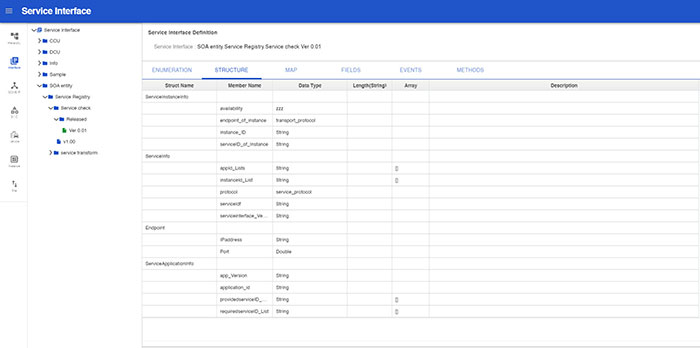 SoA Design & Deployment Tool ScreenShot